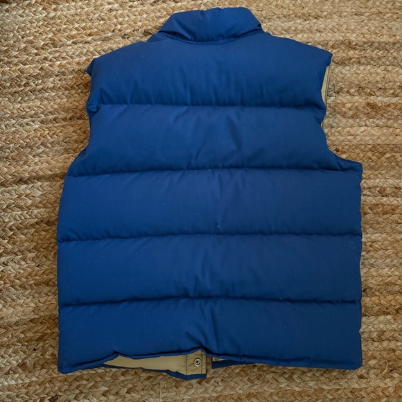 Vintage Altra Men’s Medium Blue Down Puffer Vest - Picture 6 of 6